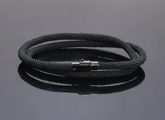 Thick rubber bracelet